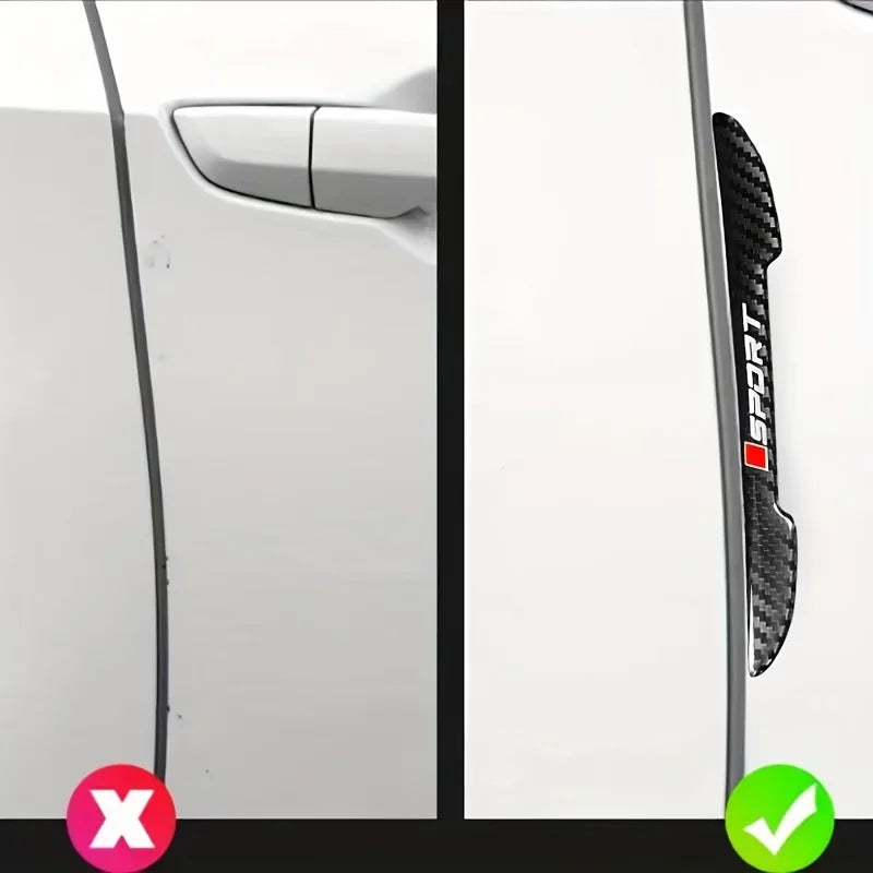 18-Piece Carbon Fiber Full Car Protection Kit